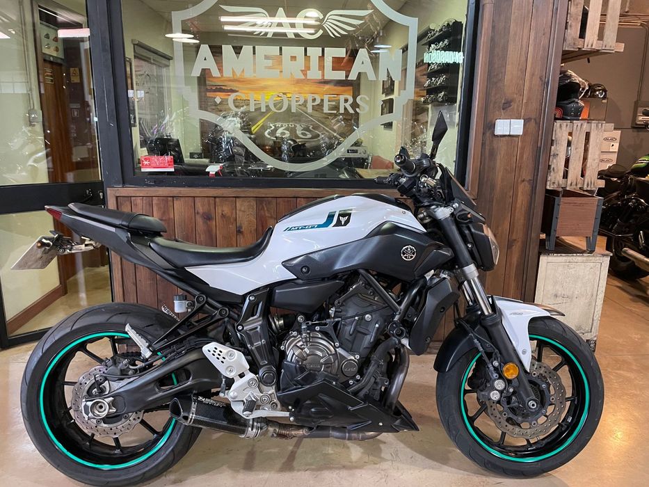 Yamaha MT-07 Akrapovic 55kw