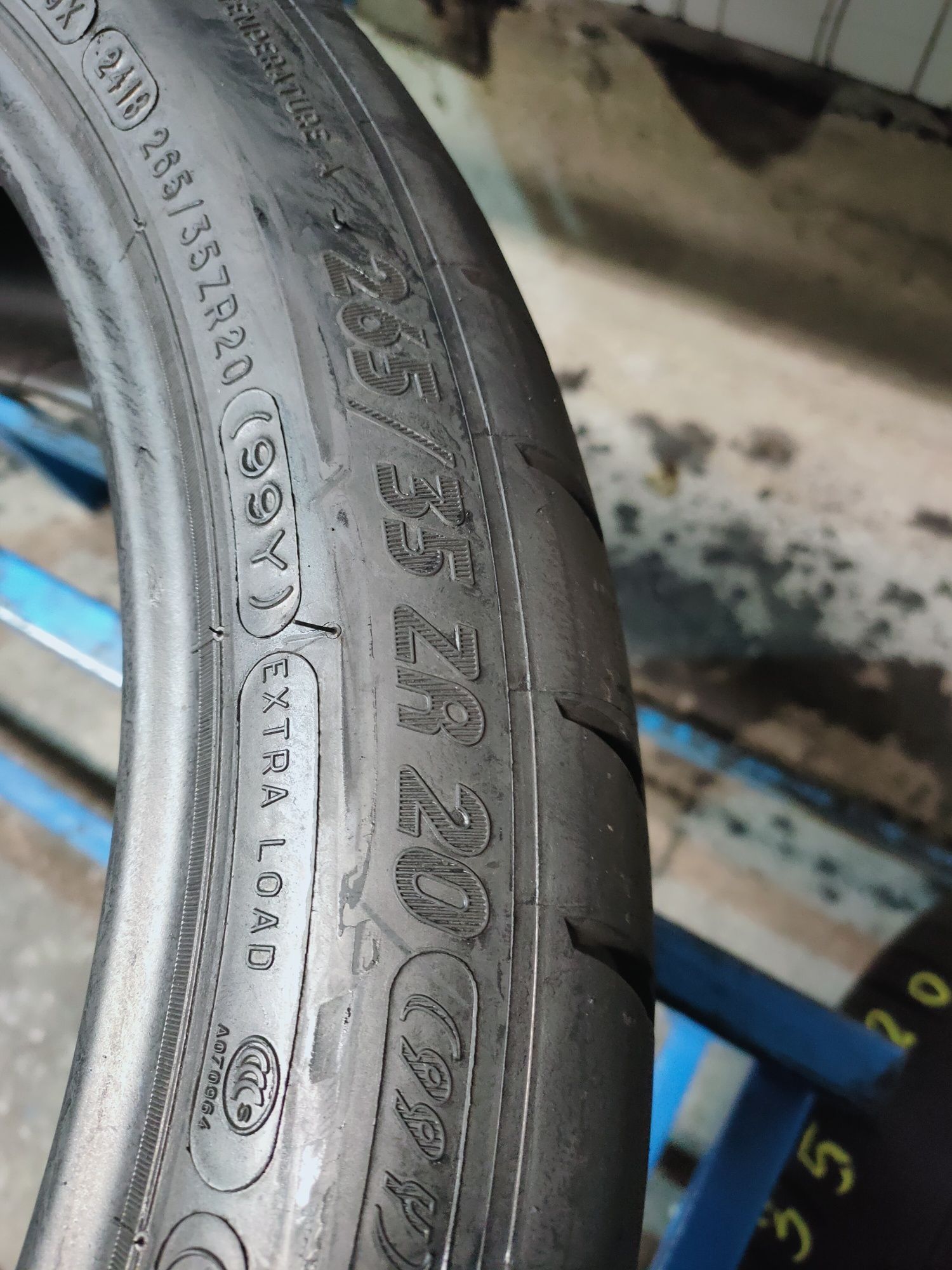 265/35r20 Michelin Pilot Sport cup 2