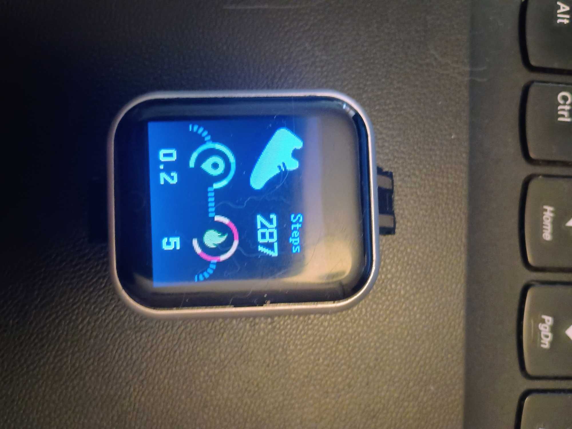 Smartwatch  zegarek kroki tętno wiadomości inne