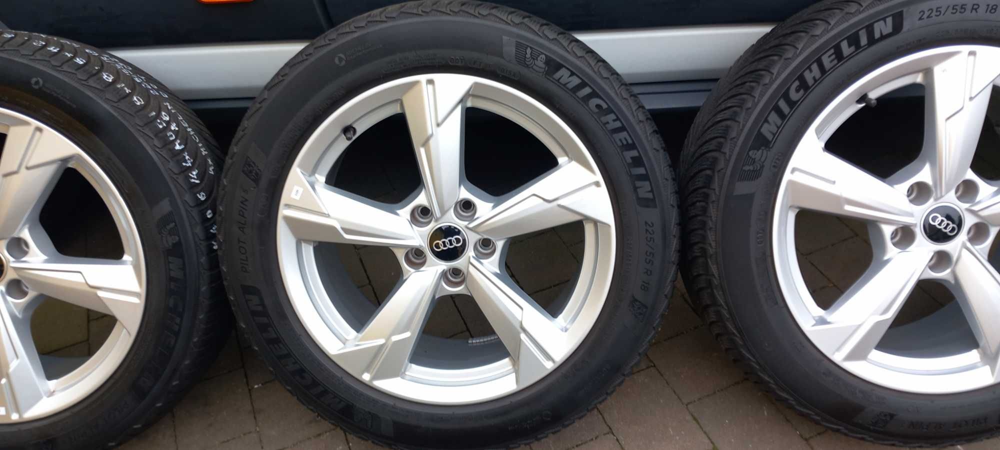 Felgi oryginał AUDI A4/A6/Q5/S4 8Jx18, 5x112, ET39, 66.6, 2021r. Super