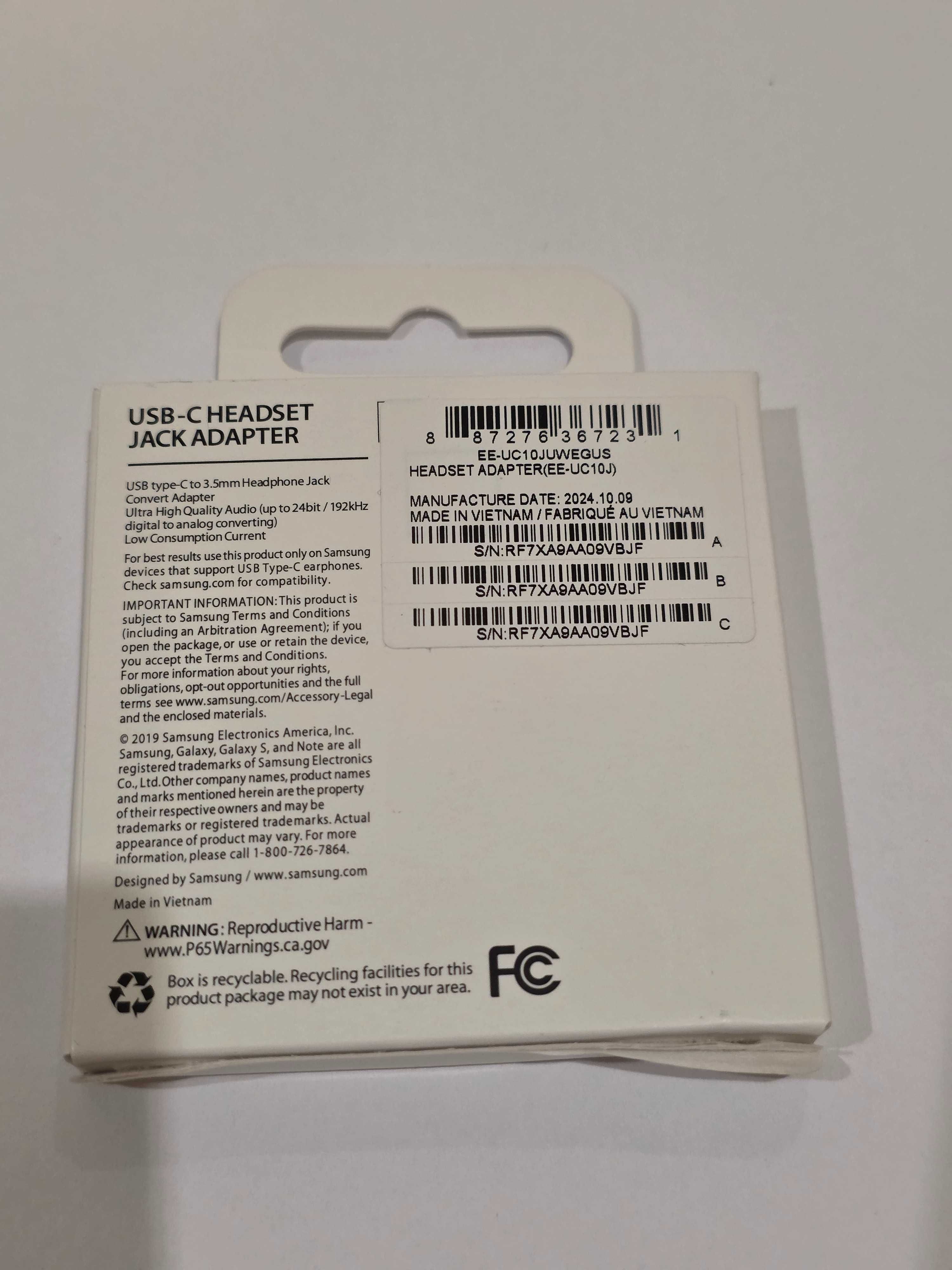 Samsung USB-C na Jack 3.5 mm