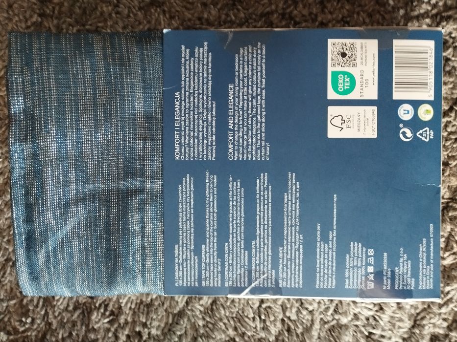 Zasłony 2sztuki 135x250