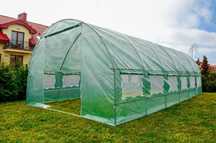 solidny TUNEL FOLIOWY 6x3m ogrodowy szklarnia 18m2 UV-4