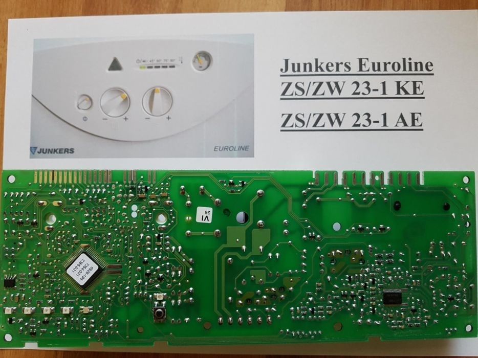 Płyta główna, sterownik Junkers Euroline ZS/ZW 23-1 KE, ZS/ZW 23-1 AE