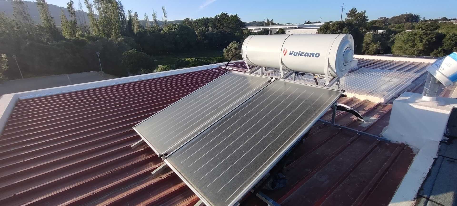 TERMOSSIFÃO SOLAR VULCANO F2 / TS 300 - 2E com 2 painéis solares 275L