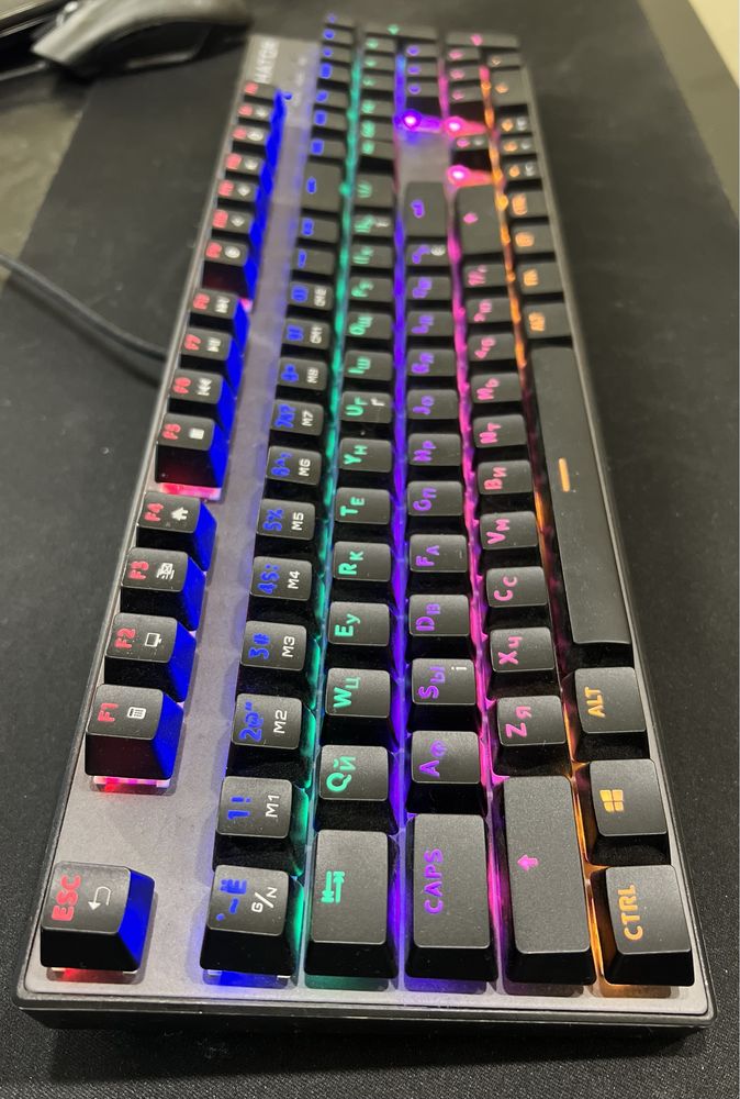 Клавіатура HATOR STARFALL механічна RGB (сині свічі)