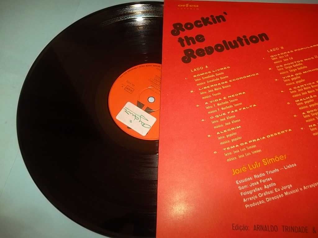 LP - José Luís Simões – Rockin' The Revolution (1976)