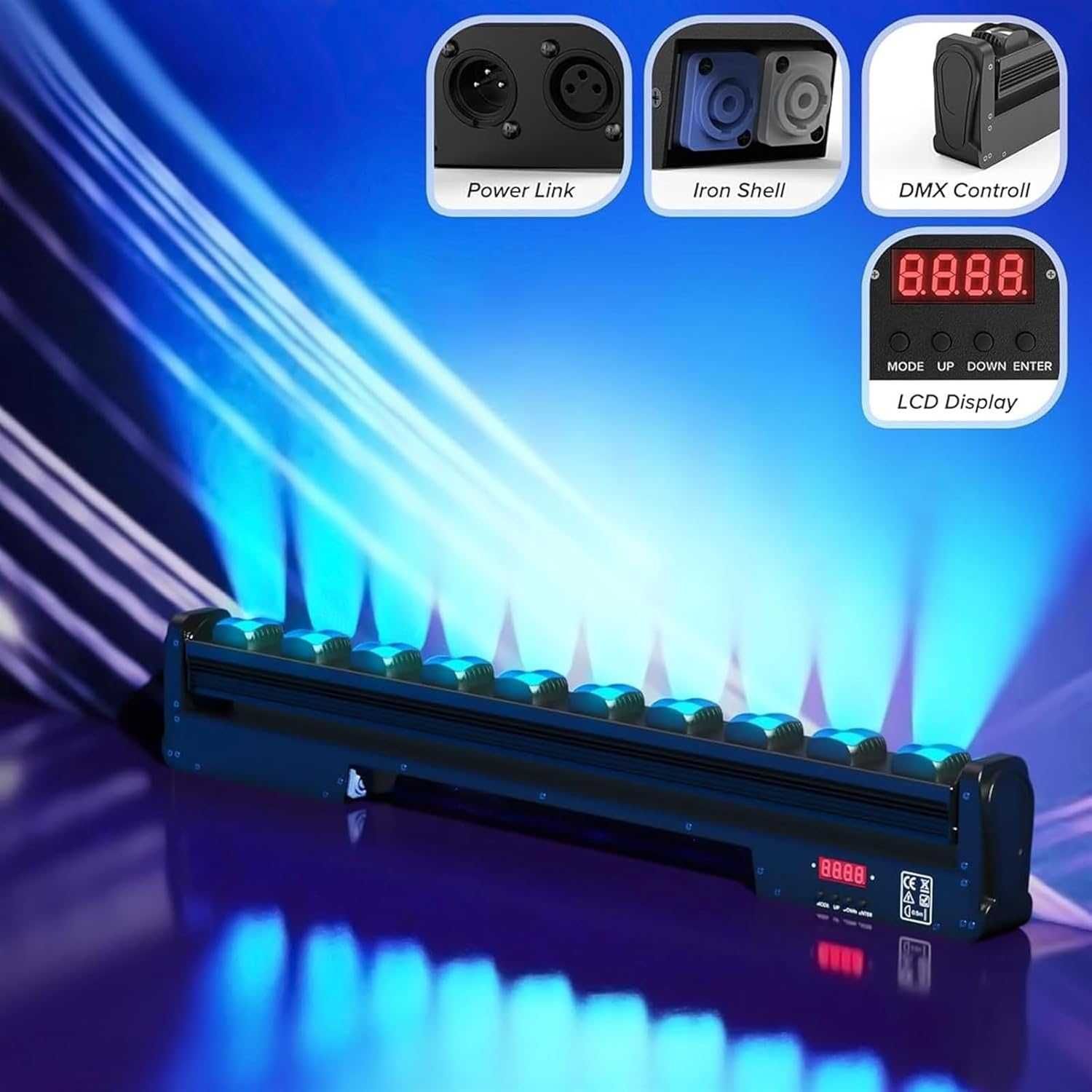 Nowe światła sceniczne / oświetlenie / diody / LEDY /250W / 4w1 !A303!