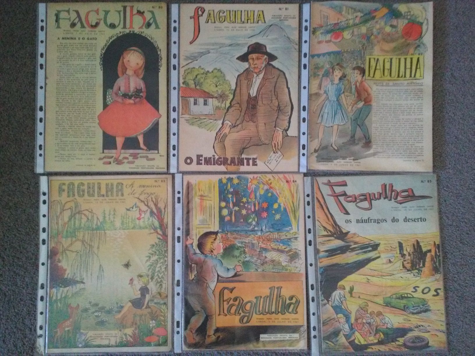 Revistas antigas Fagulha