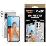 Zestaw ochronny CARE by PanzerGlass Flagship 3w1 Etui+Szkło+Lens na Sa