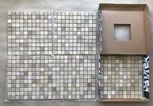 Dunin Travertine Cream 25 mozaika kamienna