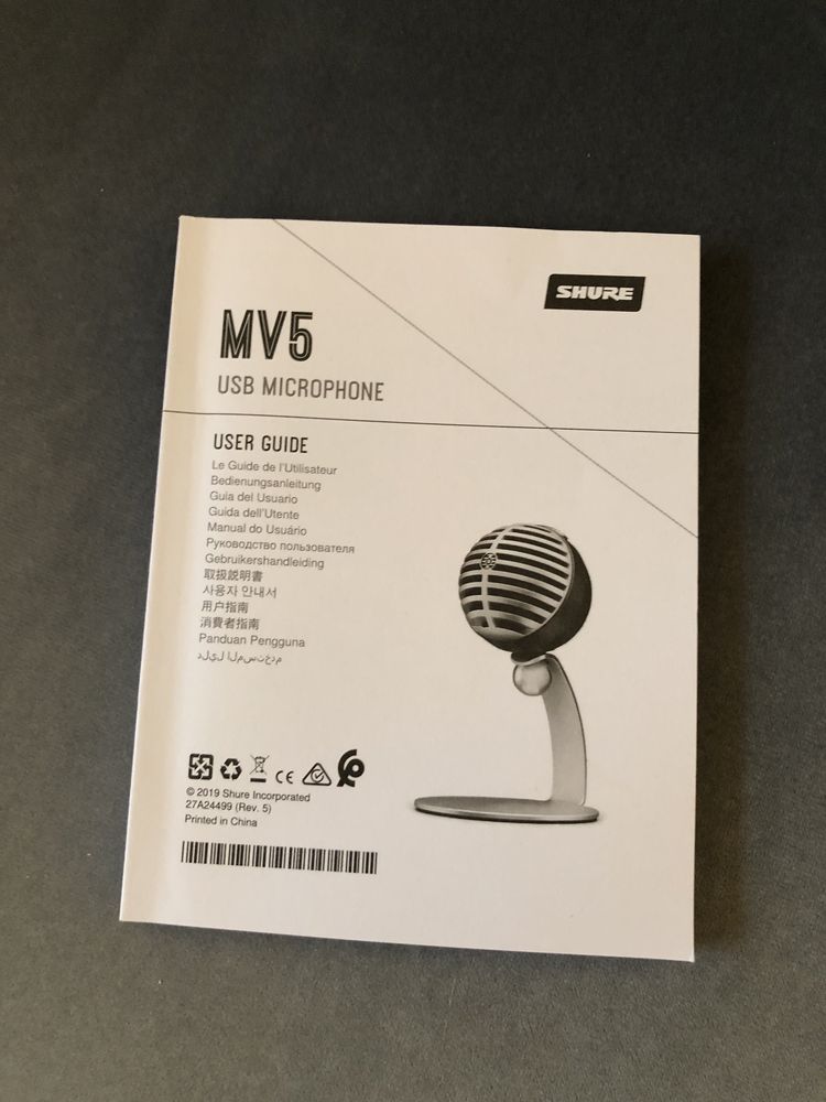 Mikrofon shure MOTIV MV5