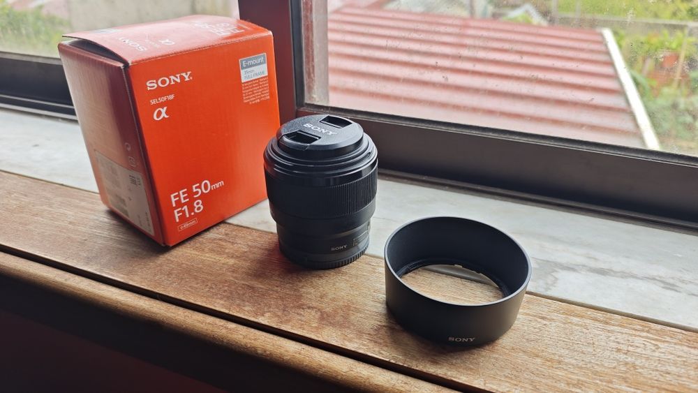 Lente Sony FE 50mm F1.8