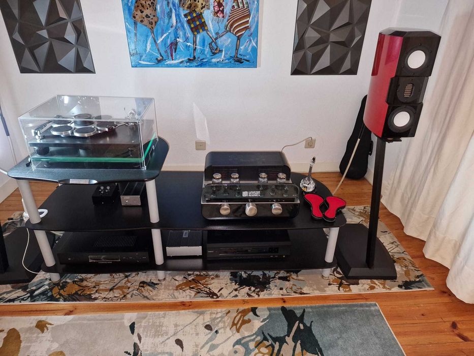 Hi-Fi - Integrado , Colunas , Gira Discos , DAC (conjunto ou separado)