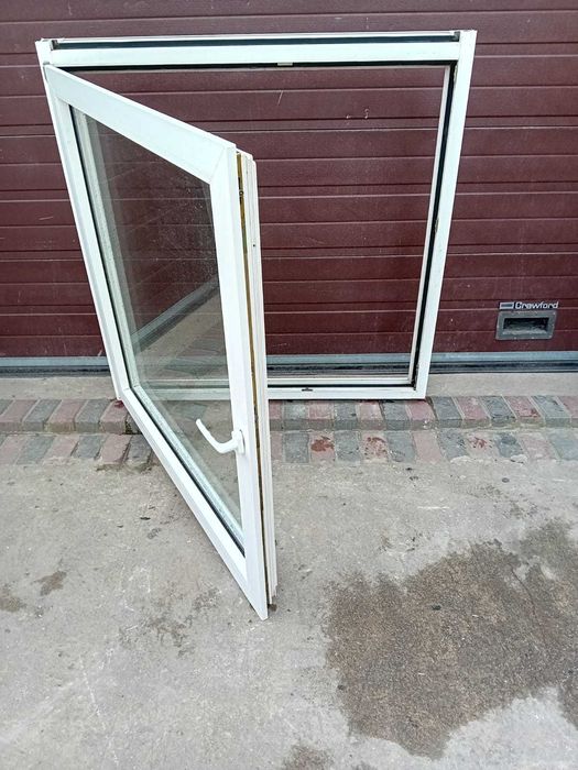 Okna 131x131 okno otwierane pcv białe DOWÓZ CAŁY KRAJ