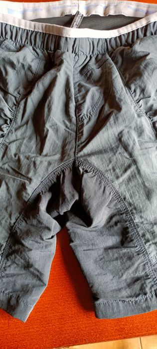 Spodenki rowerowe damskie, podwójne z wkładką amortyzującą Endura