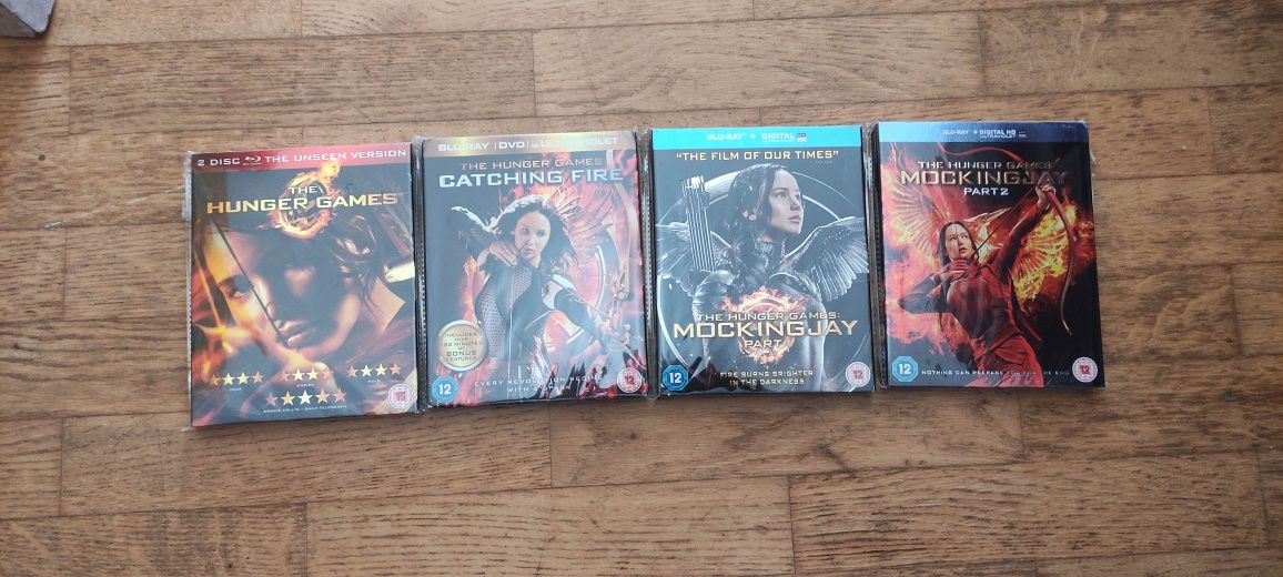 Colecção The Hunger Games-Os Jogos da Fome Blu-ray