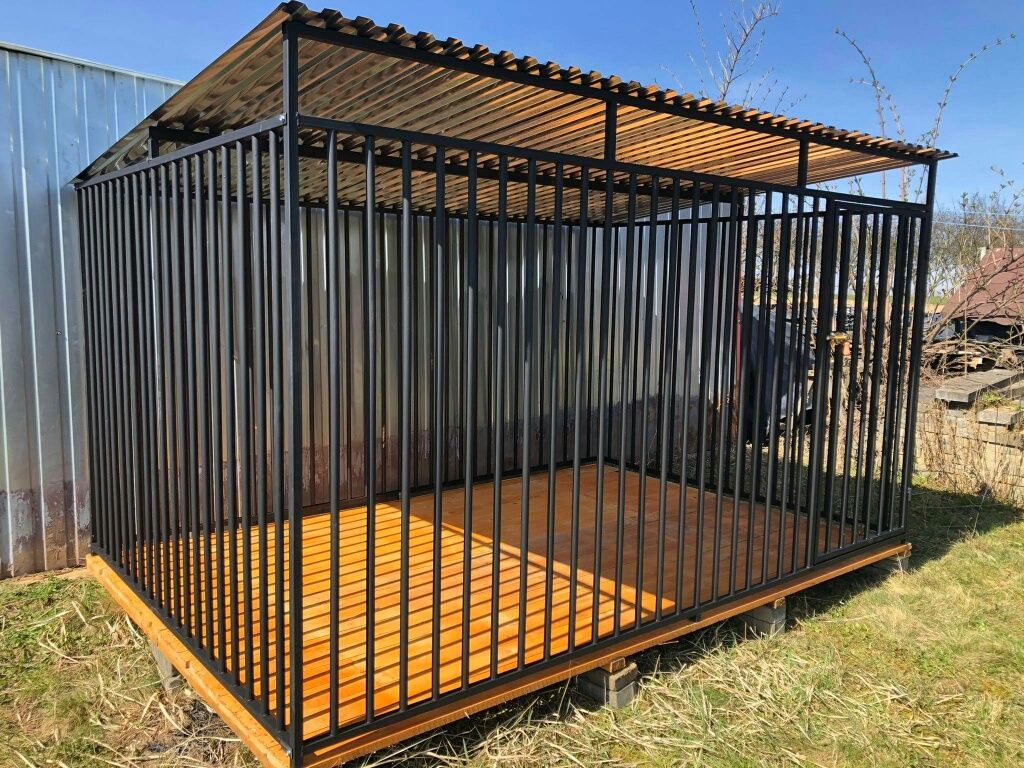 Kojec dla psa 3x2m, solidnie wykonany.