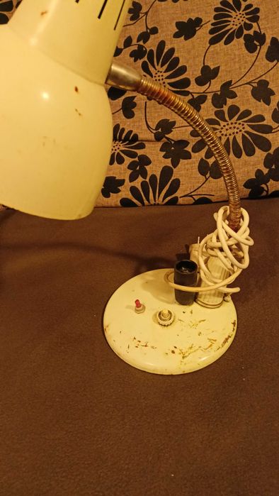 Lampa biurkowa PRL