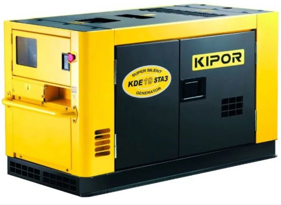 Дизельний генератор KIPOR KDE19STA3 — як новий!