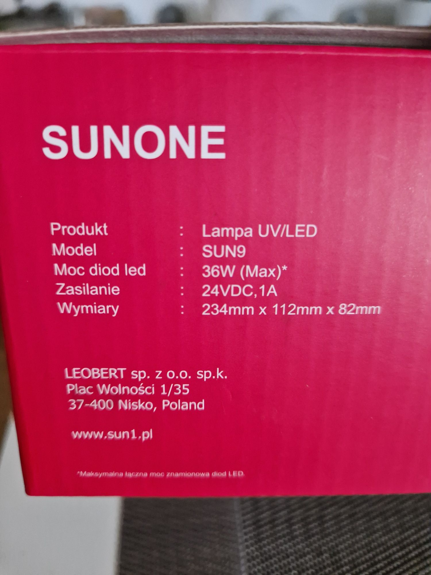 Lampa Sunone9, 36W