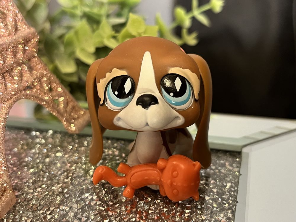 LPS Littlest Pet Shop Piesek Beagle #964 + pluszak
