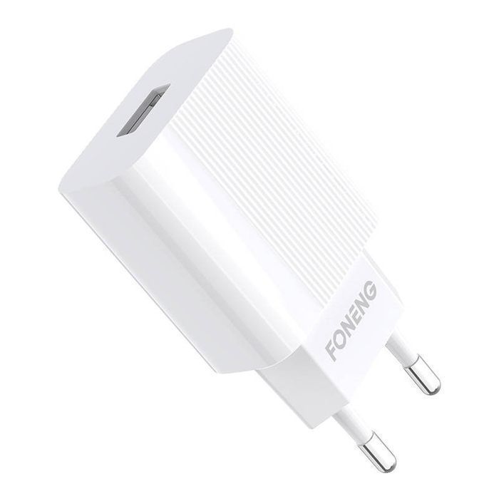 Ładowarka Sieciowa Foneng Eu28 12W, 1Xusb, Qc 3.0 + Kabel Usb Micro