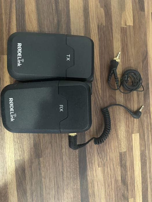 Rodelink filmmaker kit wireless microfone lapela rode
