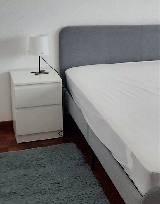 Mesa de cabeceira IKEA - KULLEN - comoda com 2 gavetas, 35x49cm