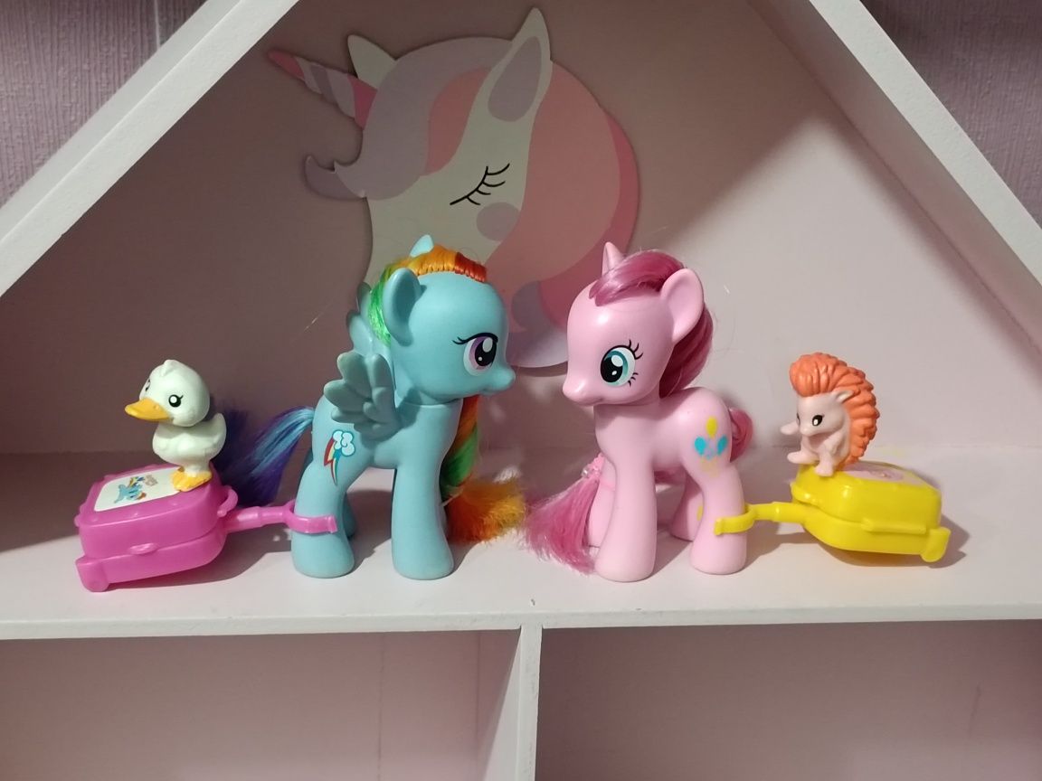 My Little Pony komplet Traveling Mane 6 G4 Hasbro MLP unikat