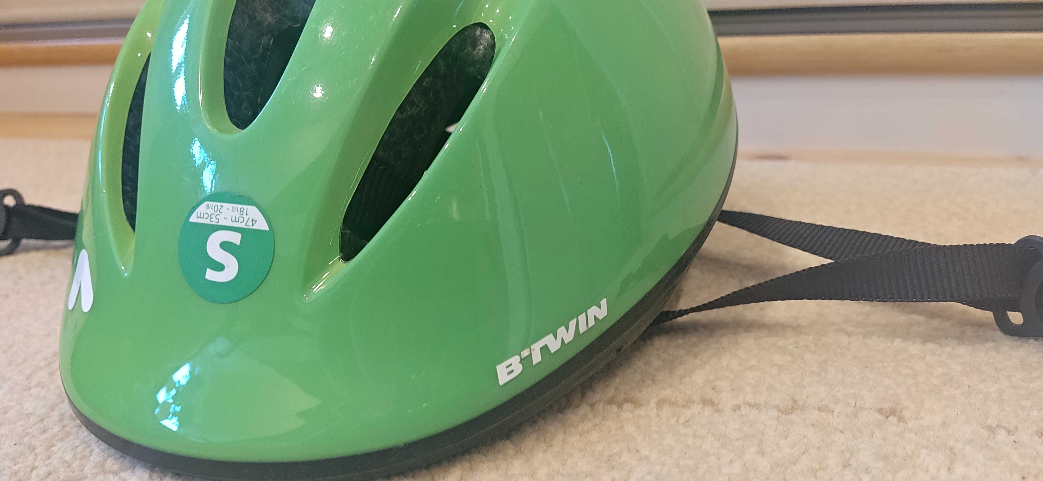 Kask rowerowy BTWIN (Decathlon) Kid Edition rozmiar S 47-53cm