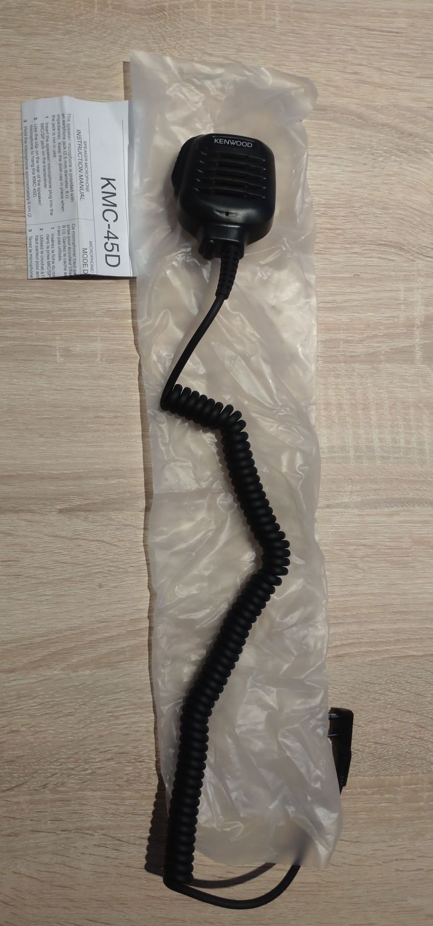 2 X Krótkofalówka Walkie Talkie Kenwood +Gratis Speaker Nowe Orginalne