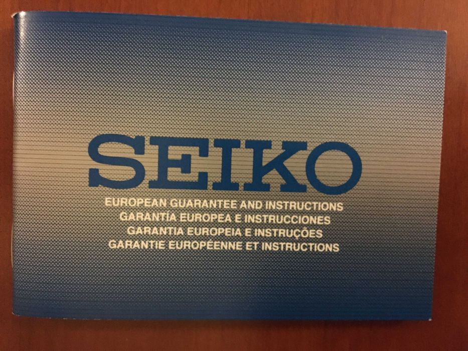 relógio SEIKO cronografo