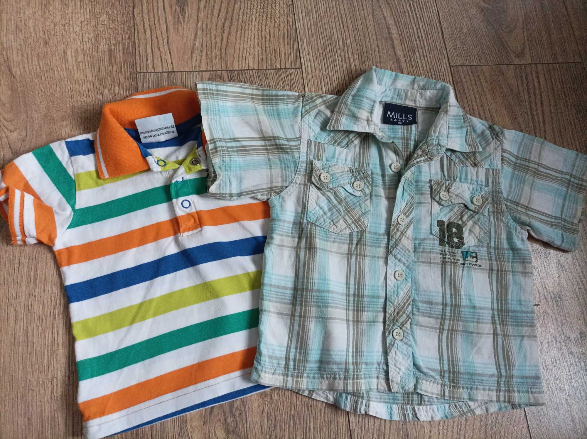 Koszula Mills + Polo Topomini rozm 80