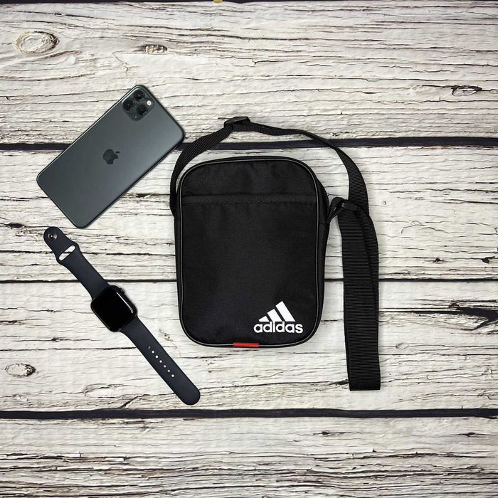 Сумка через плече Adidas, спортивна барсетка Адідас, месенджер Адидас