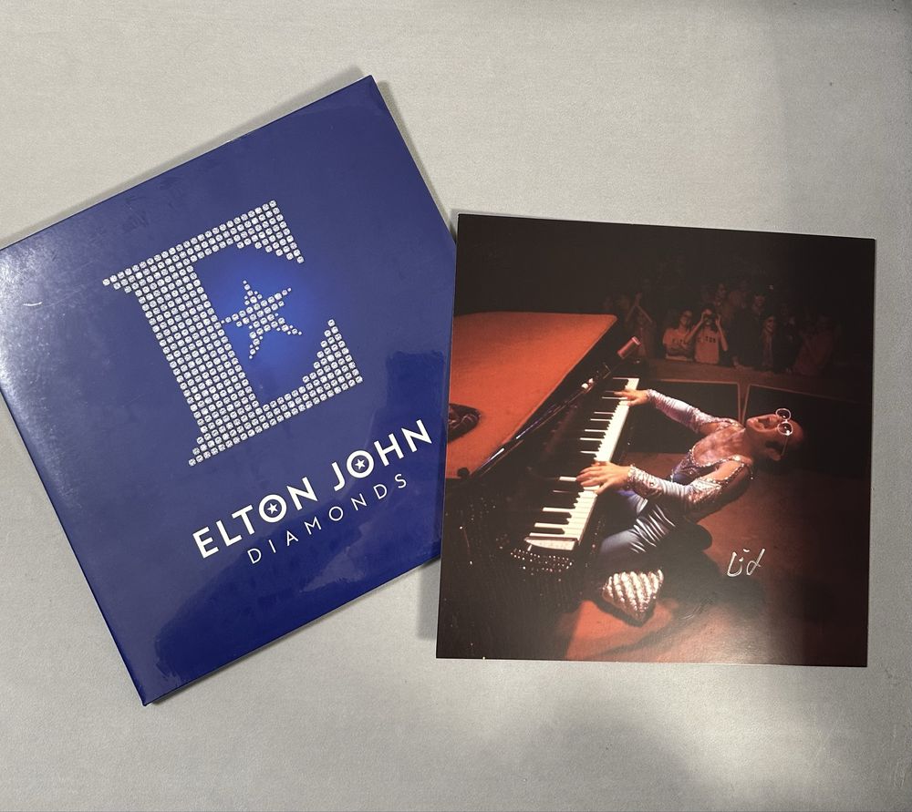 Вінілова платівка Elton John – Diamonds та принт з автографом