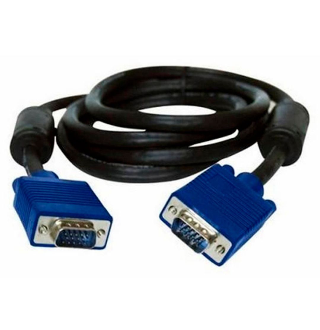 Шнур кабель переходник VGA-VGA 1м 3м 5м 10м штекер