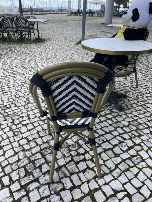 Cadeira de exterior como nova