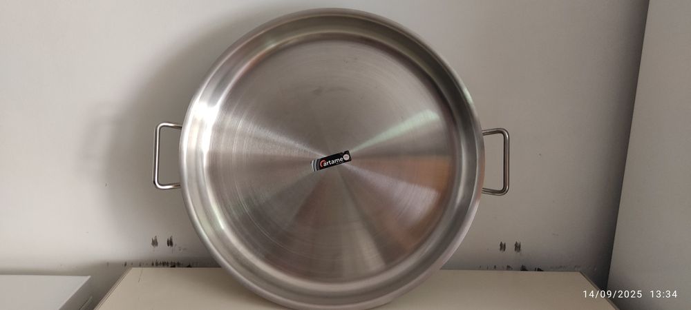 Frigideira industrial de inox