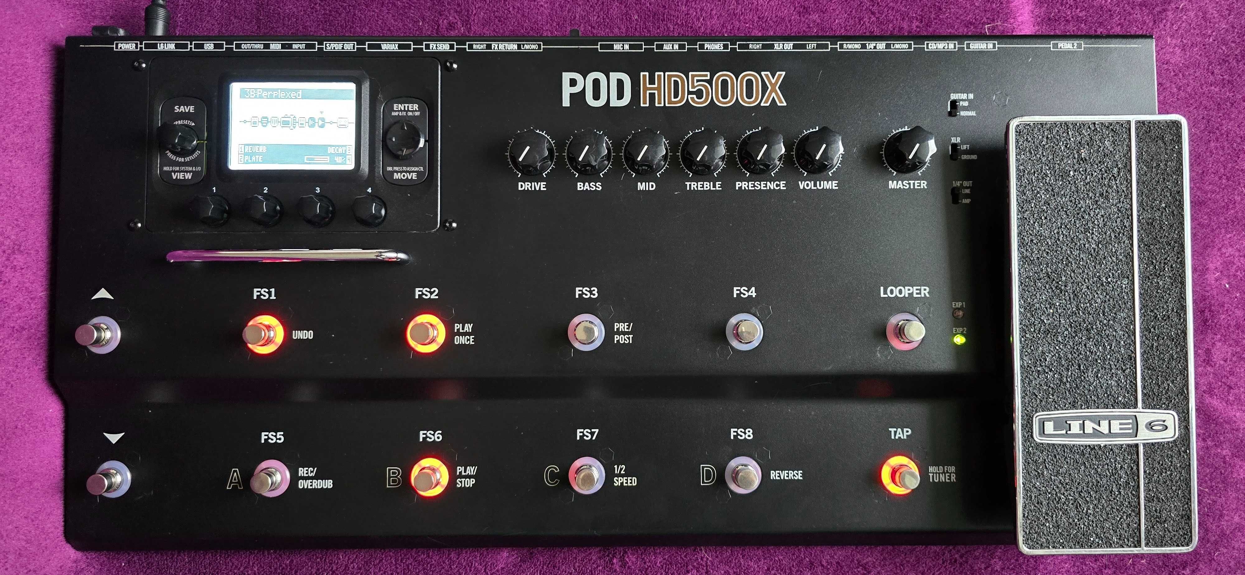 Multiefekt gitarowy Line 6 POD HD500X