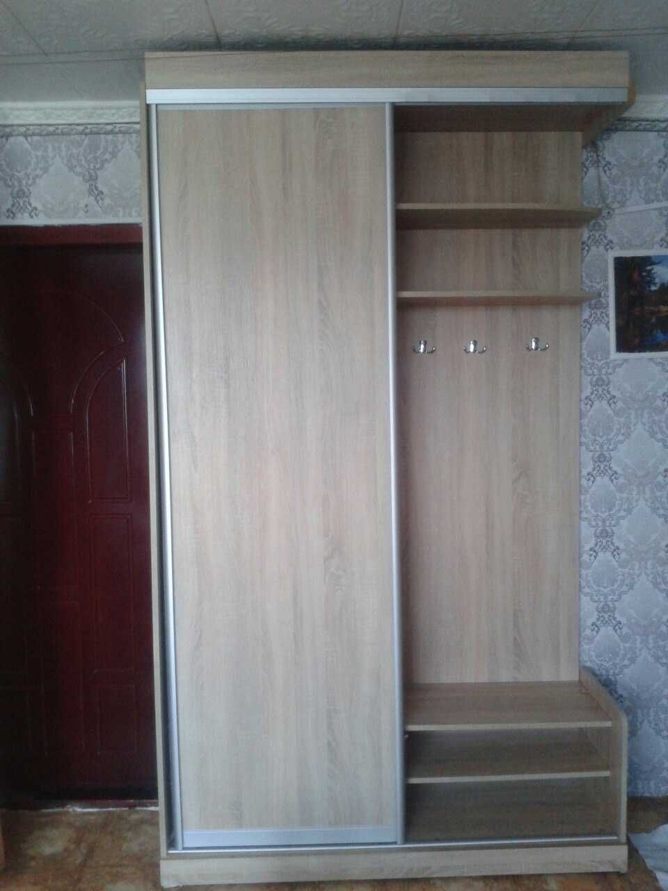 Прихожая-купе без зеркала раздвижной