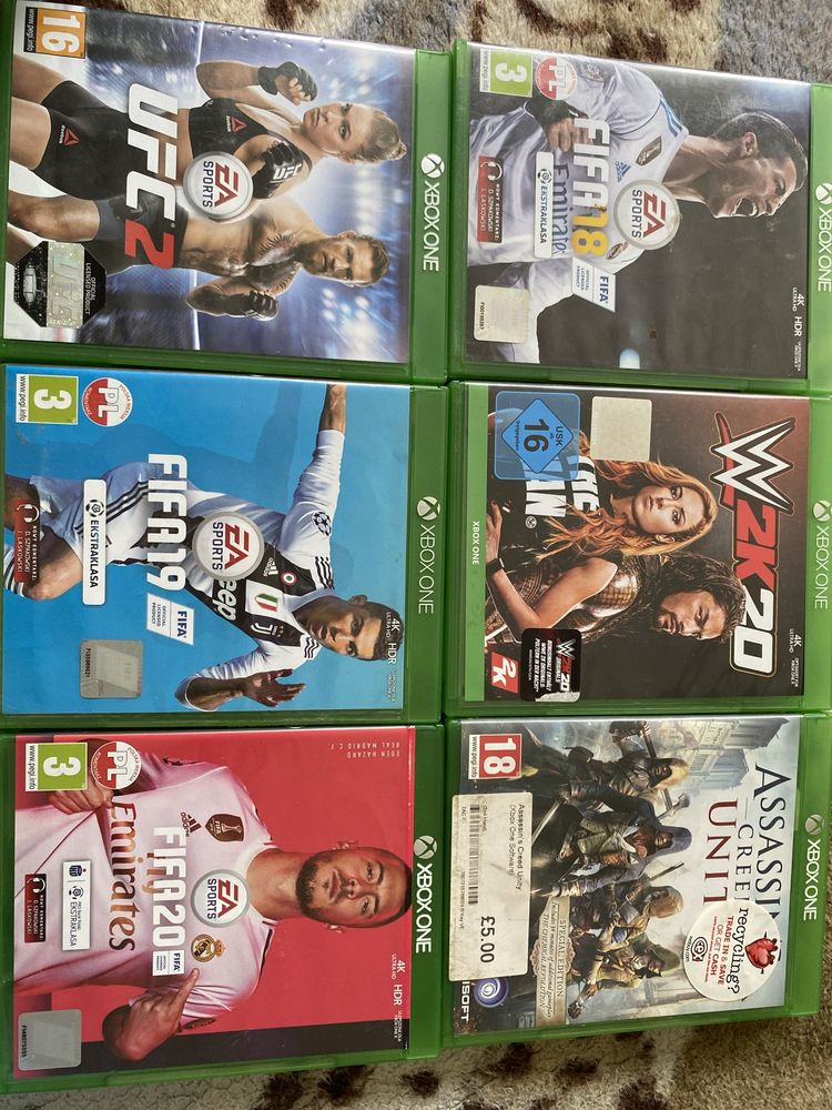 Gry xbox one 20 zł sztuka