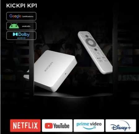 Нова смарт приставка  KICKPI KP1 2/32 андроид тв Android 11 TV