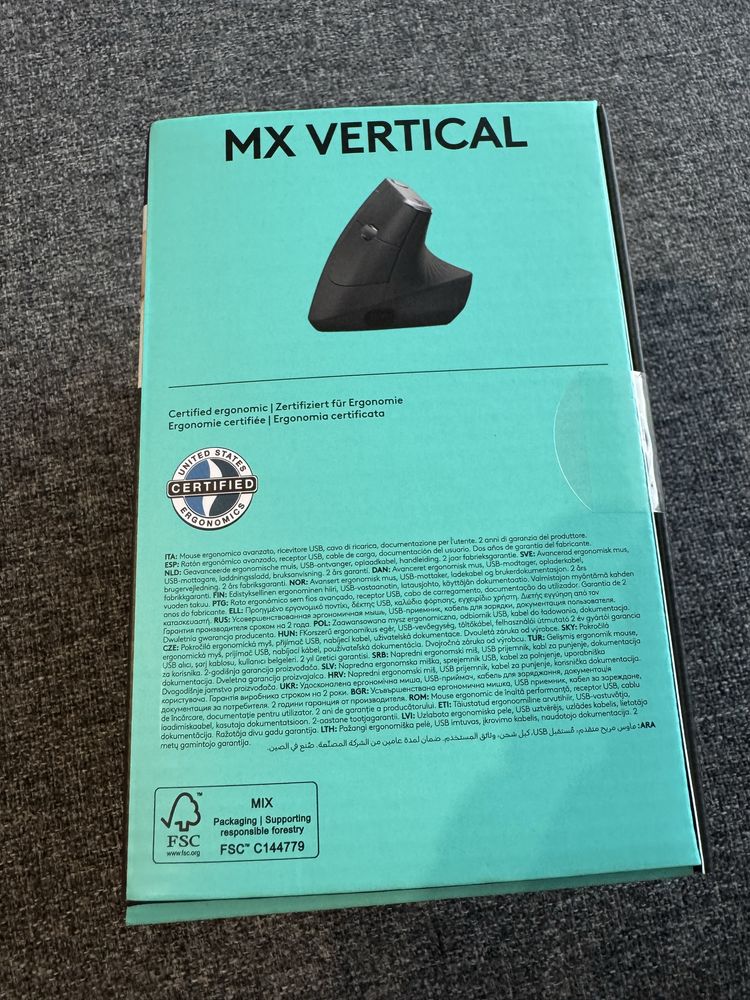 Myszka bezprzewodowa Logitech MX Vertical