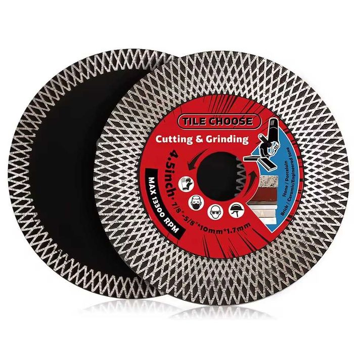 Tarcza diamentowa 125mm do gresu, granitu i ceramiki - brak odprysków