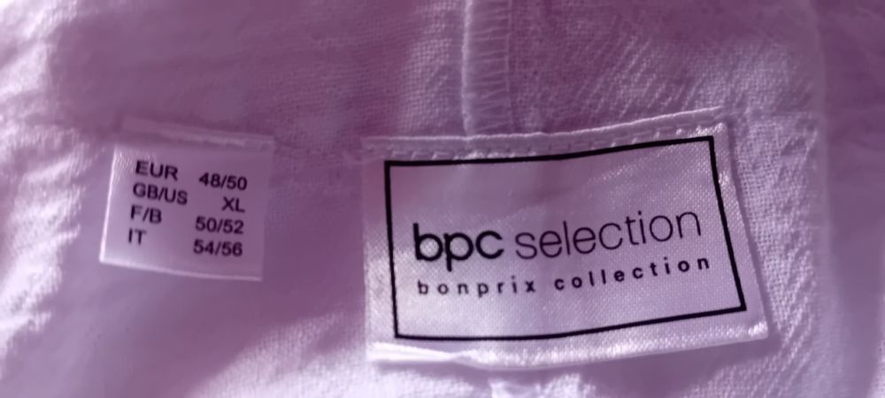 Tunika plażowa śnieżnobiała 50-54