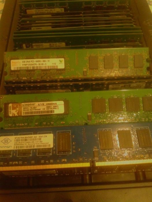 DDR2 2GB HYNIX, Kingston, Samsung, Nanya 800Mhz 6400 Intel/AMD