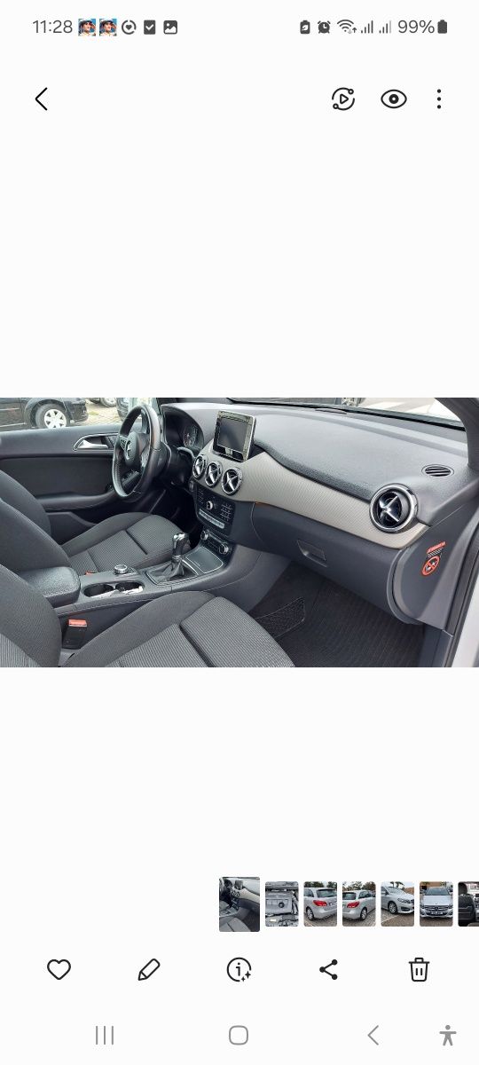 Mercedes B180 CDi Estimado poucos kms
