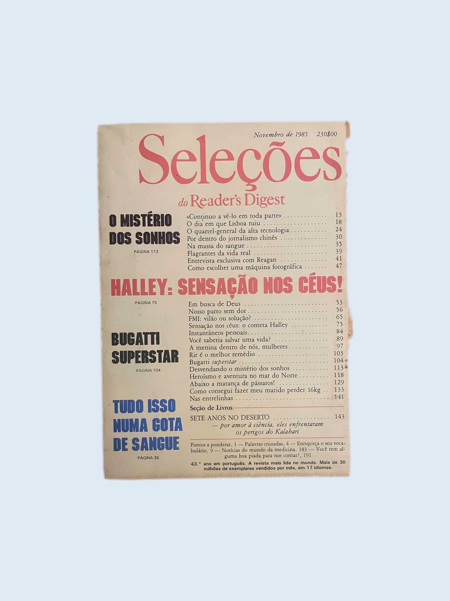 4 Revistas Seleções do Reader´s Digest