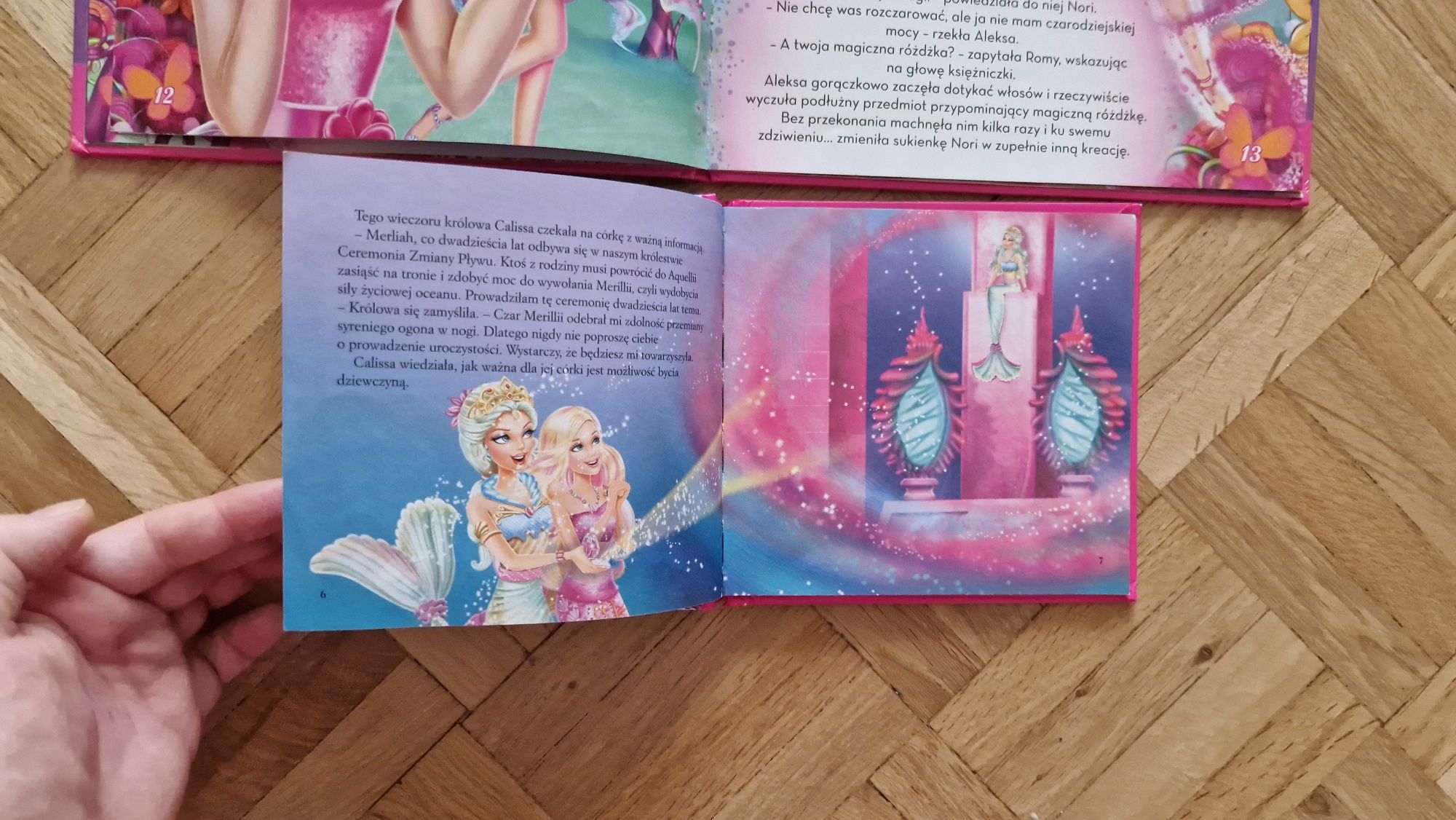 Audiobook Barbie i 2x książka Barbie tajemnicze drzwi Rockową księżnic